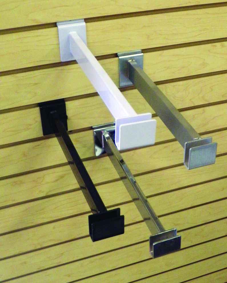 Hangrail Brackets for Slatwall