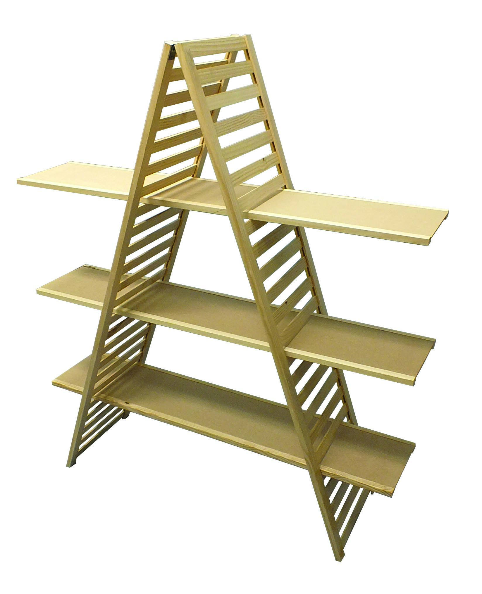 Folding Wood A-Frame Unit