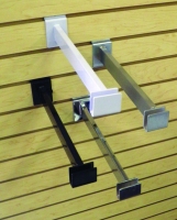 Rectangular Hangrail Bracket for Slatwall