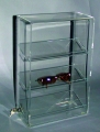 Acrylic Counter Display Case with 3 Shelves
