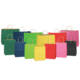 Colorful Recycled Paper Bags