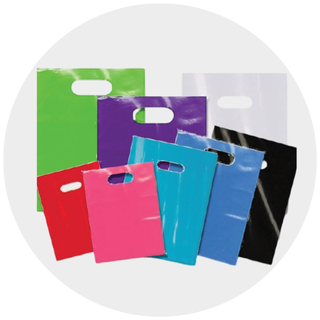 Colorful High Gloss Plastic Bags