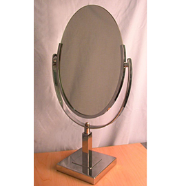 Double Face Oval Mirror