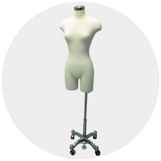 Female Dress Form with Dressmaker Base