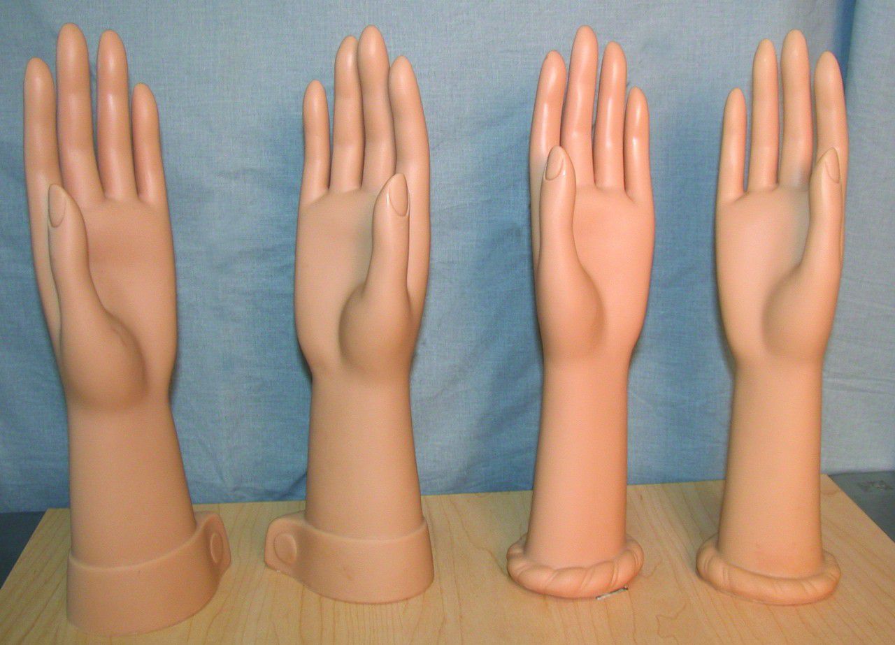 Vinyl Glove Hands