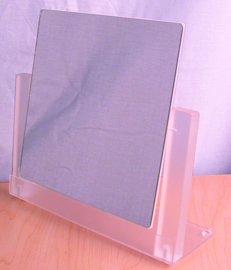 Mirror with Frosted Frame