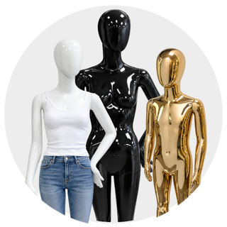 Egg Head Mannequins 