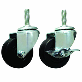 Casters for Pipeline System Racks