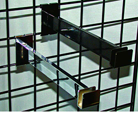 Rectangular Hangrail Bracket for Grid