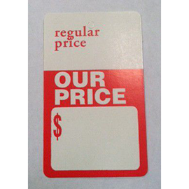 "Regular Price / Our Price" Tag