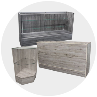 Economy Rustic Showcases