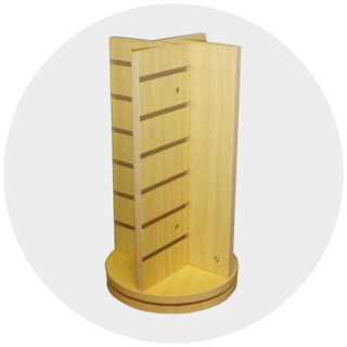 Slatwall Pinwheel Counter Spinner