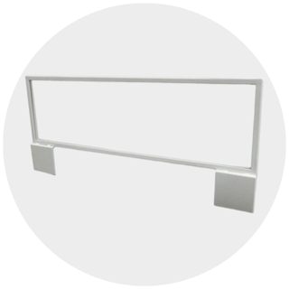 Slatwall Sign Toppers