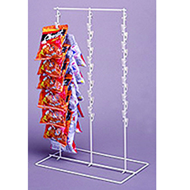 Triple Clipper Counter Clip Display Strip