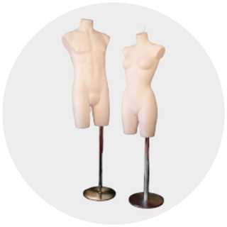 Unbreakable 3/4 Torso Forms