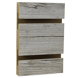 Weathered Barn Wood Slatwall