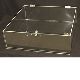 Locking Acrylic Counter Top Display 
