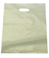 Clear Frosted Merchandise Bag