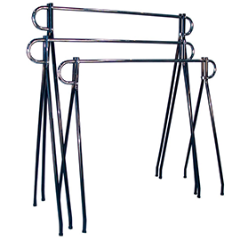 Black Single Bar Racks