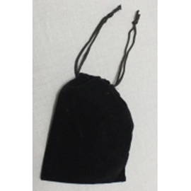 Black Velvet Jewelry Pouch