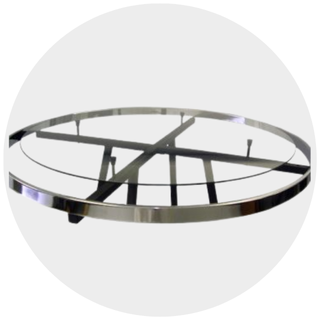 Tempered Round Glass