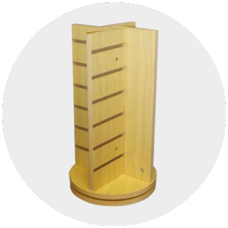 Slat Wall Countertop Displays