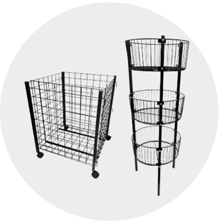 Wire Floor Displays