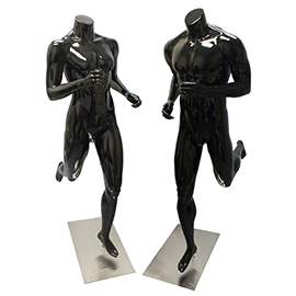 Fiberglass Running Mannequins