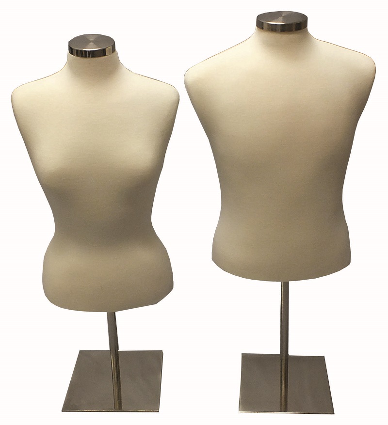 Countertop Cloth Torso Forms