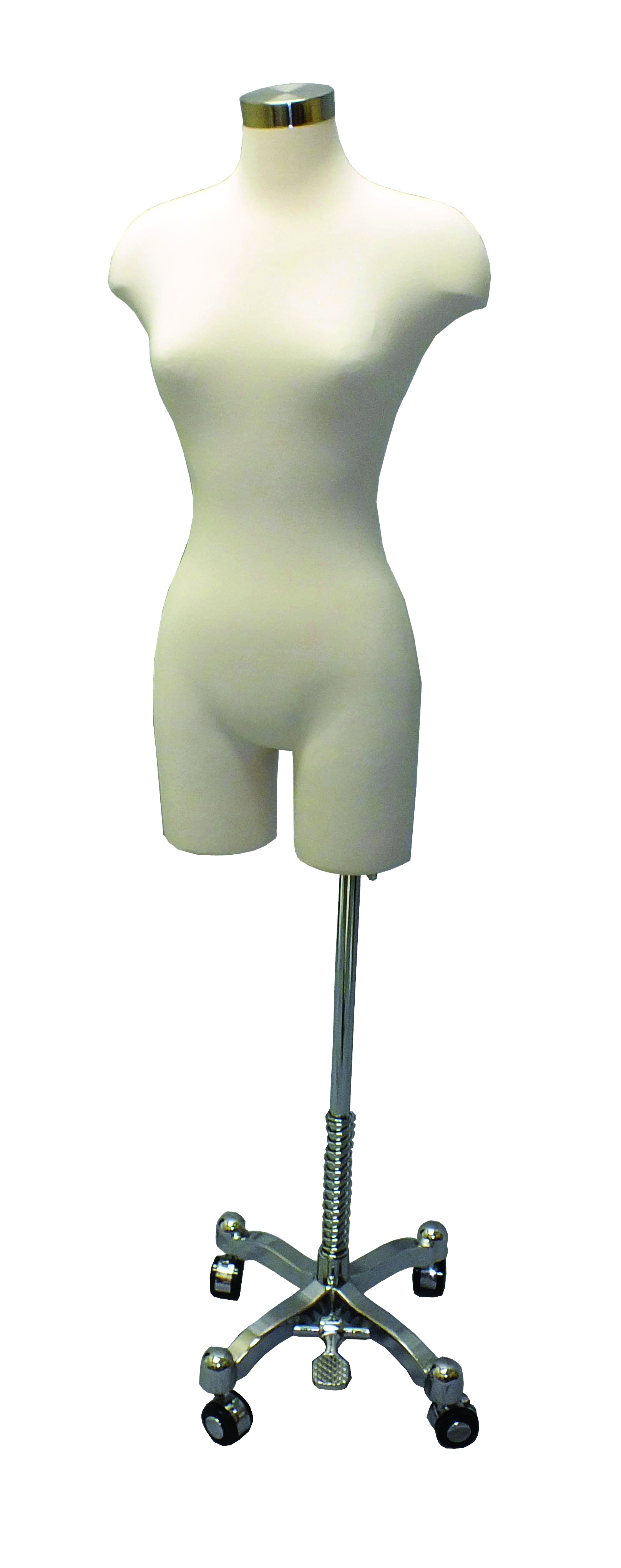 Female Dress Form with Dressmaker Base