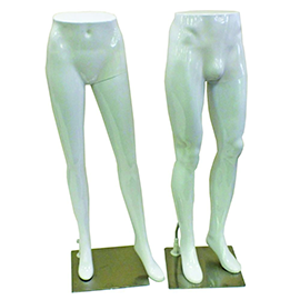 Gloss White Plastic Pant Forms