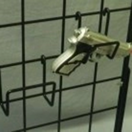 Pistol - Rifle Hook for Grid