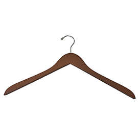 Natural Mahogany Wood Hangers