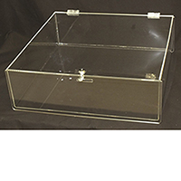 Locking Acrylic Counter Top Display 