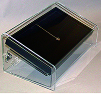 Locking Jewelry Tray Case