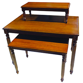 Mahogany Nesting Tables