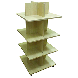 4 Tier Shelf Display