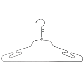 16'' Metal Chrome Lingerie Hanger