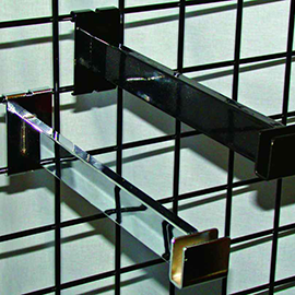 Rectangular Hangrail Bracket for Grid