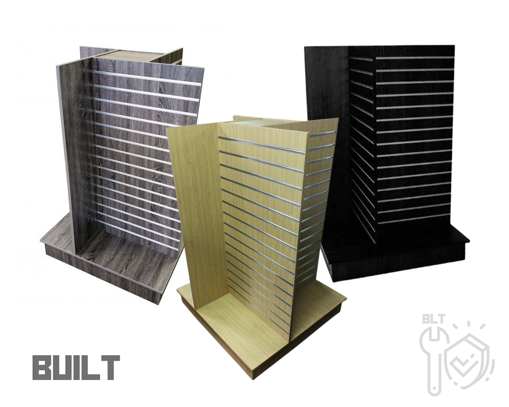 Slatwall 4-Way Pinwheels - Built (BLT)