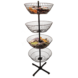 Spinning Basket Rack