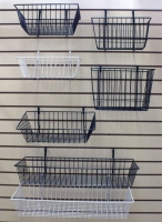 Wire Baskets for Slatwall