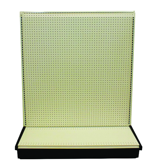 Gondola End Cap Display Shelving Tan Gondola End Cap