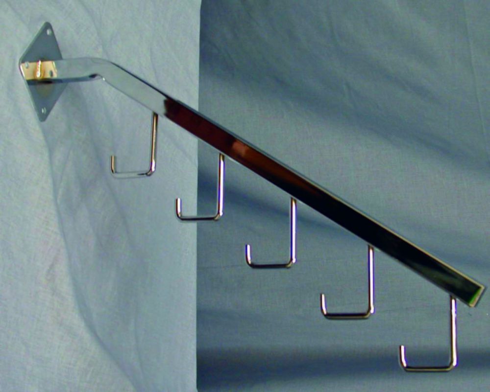 Retail Clothing Racks Wall Mounting Hardware Saddle Mount