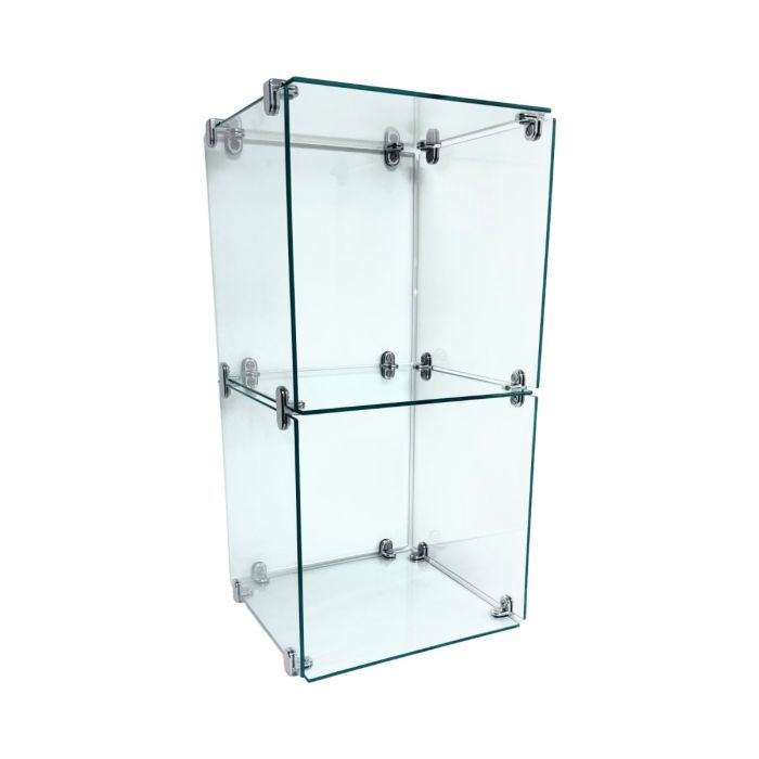 Countertop glass cube display Countertop glass cube display
