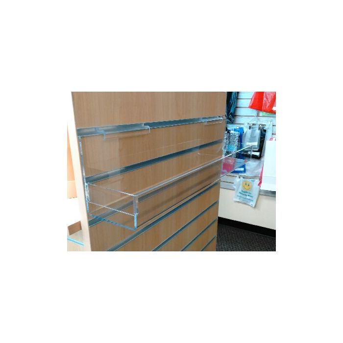 Acrylic Slatwall Shelf main product photo