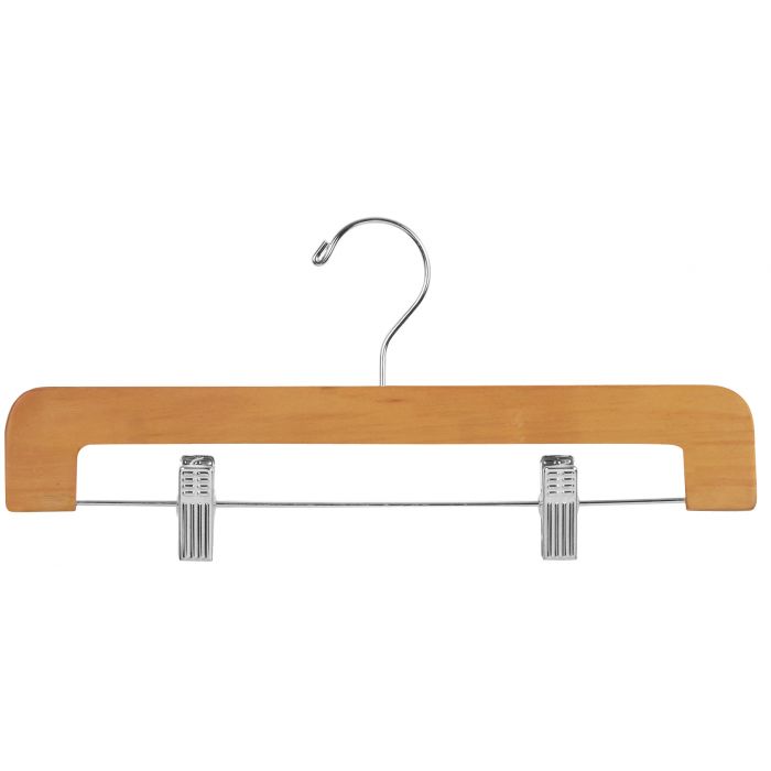 Natural Gloss Wood Pant Hanger Natural Gloss Wood Pant Hanger