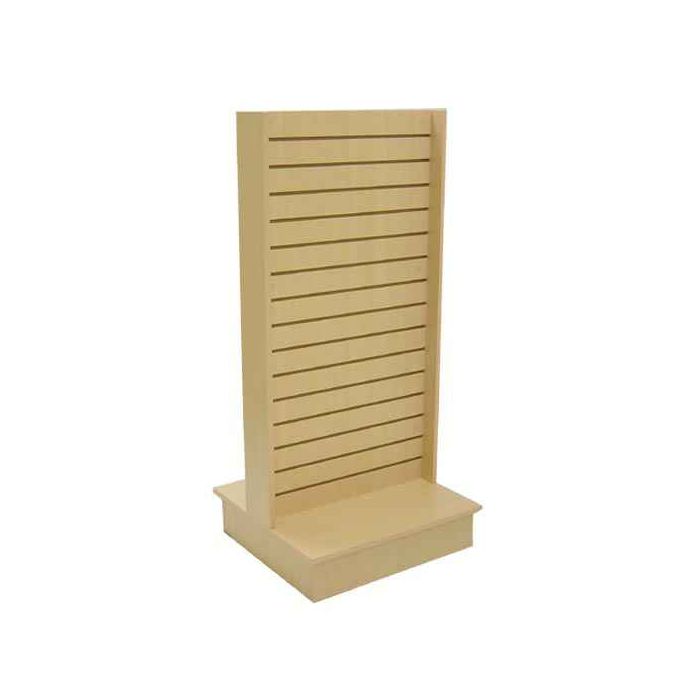 Slatwall 2 Way Unit - Maple main product photo