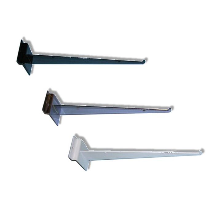 10'' Slatwall Shelf Bracket- White