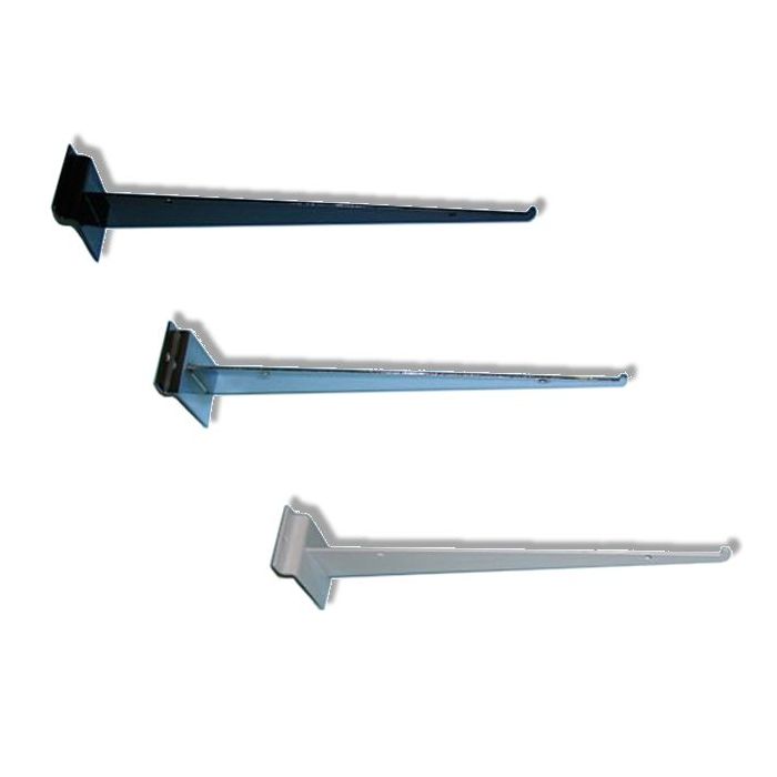 12'' Slatwall Shelf Bracket- Chrome